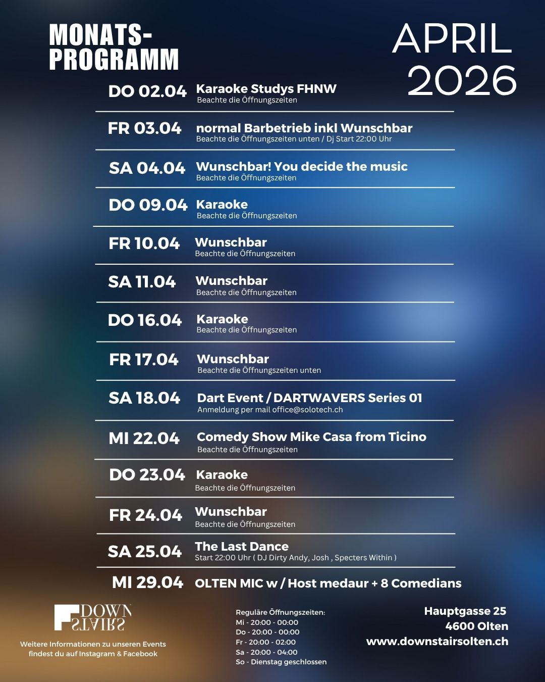 Monatsprogramm Januar 2026